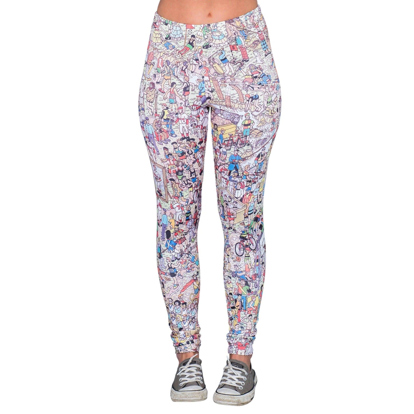 Where's Waldo? Women's Leggings - 2X
