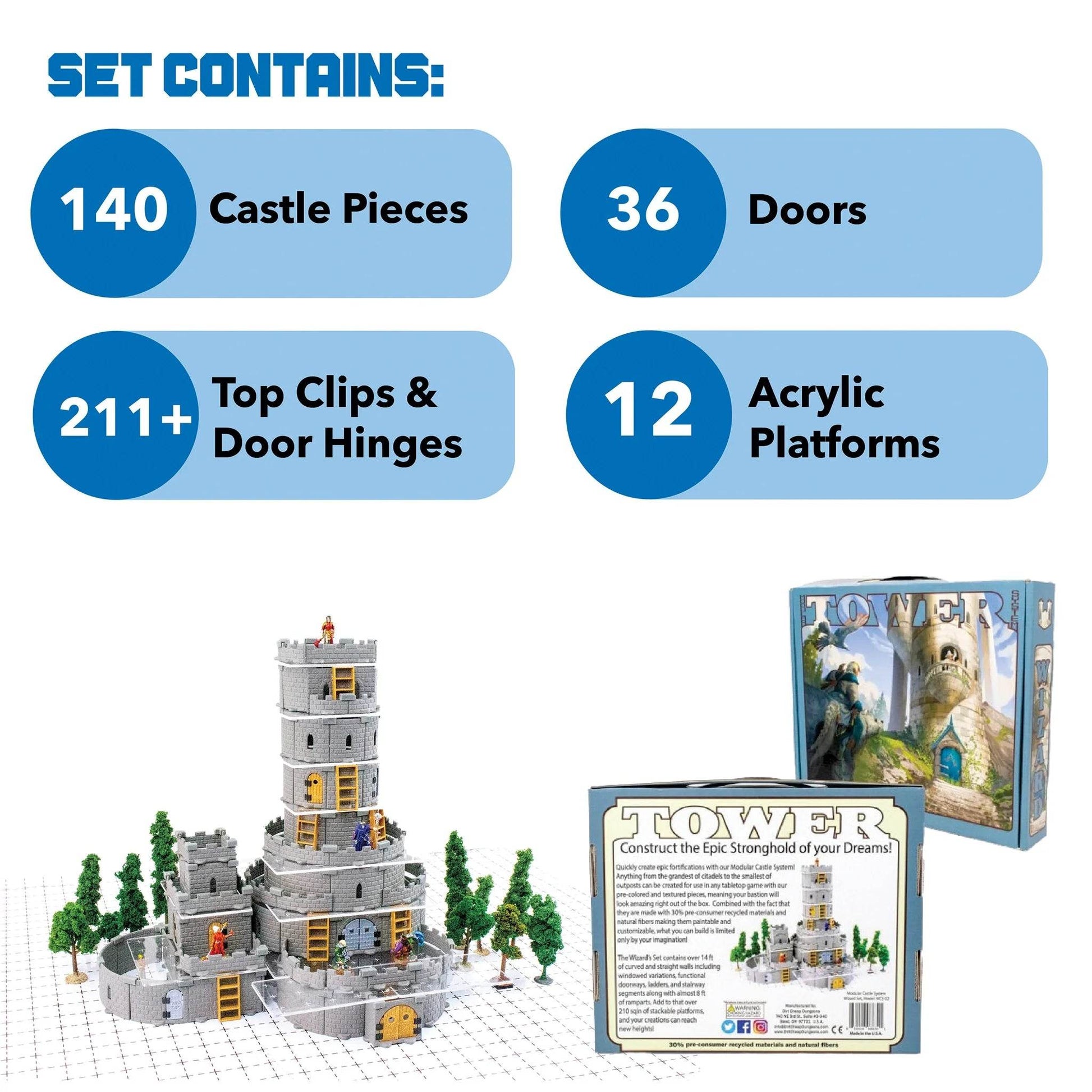 Wizard Tower Terrain Set - 