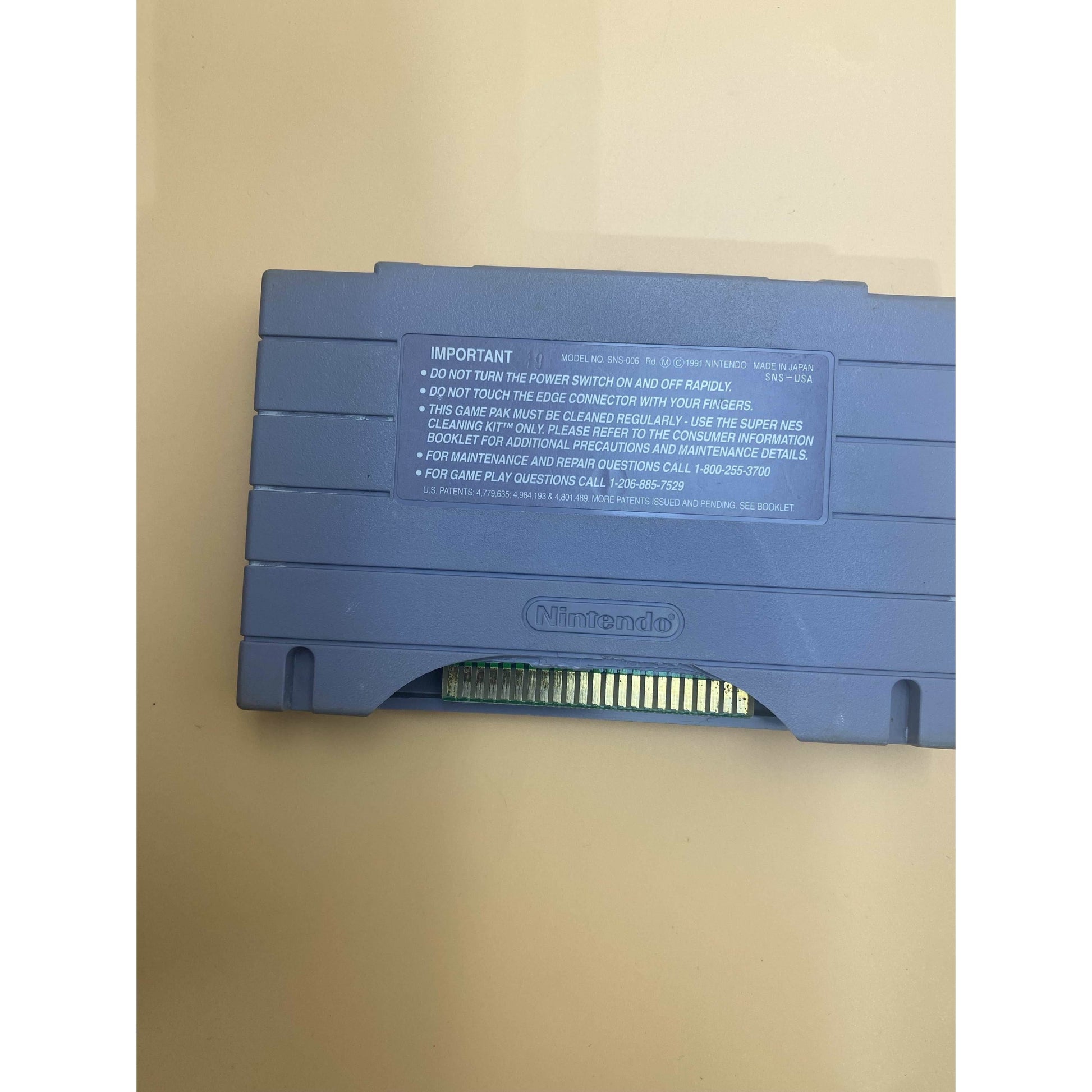 WWF Super Wrestlemania - Super Nintendo - (LOOSE) - Game Only