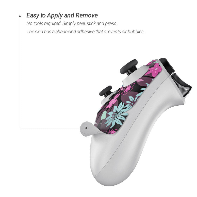 Dark Flowers - Microsoft Xbox One Controller Skin