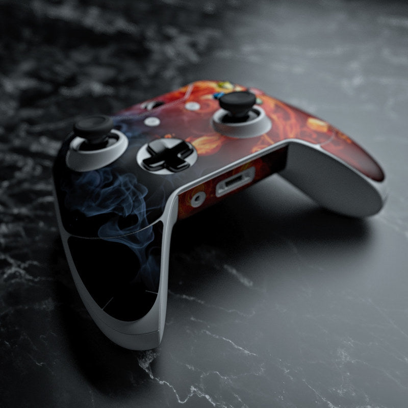 Flower Of Fire - Microsoft Xbox One Controller Skin