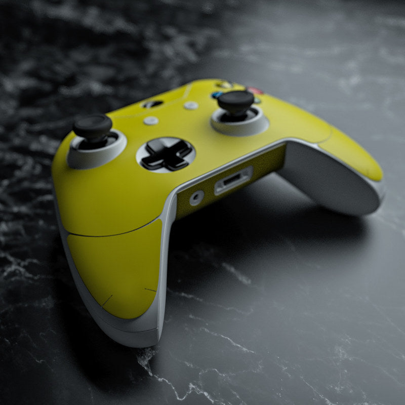 Solid State Yellow - Microsoft Xbox One Controller Skin