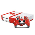 Canadian Flag - Microsoft Xbox One S Console and Controller Kit Skin