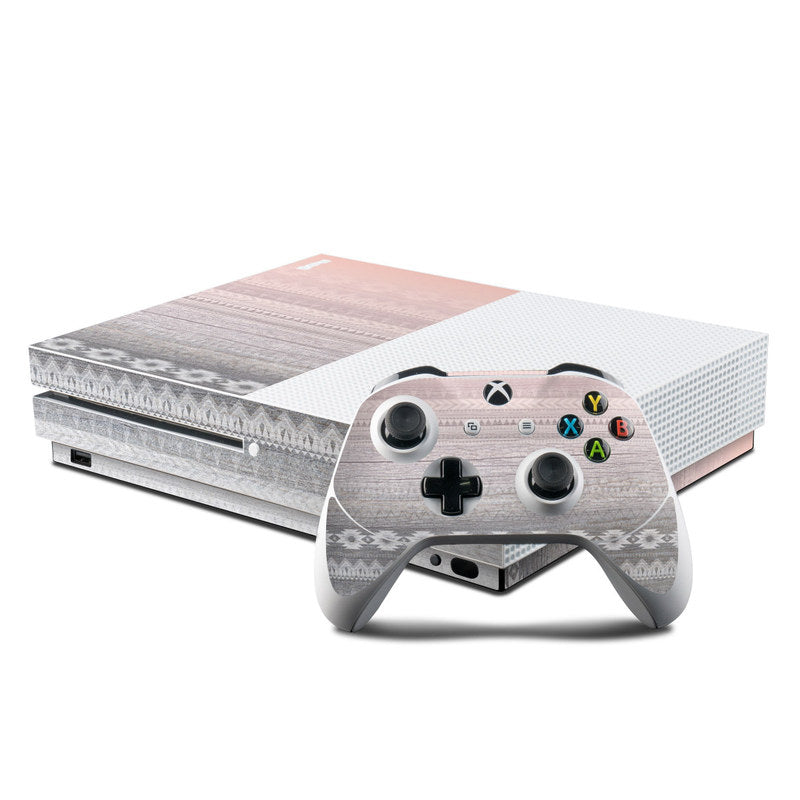 Sunset Valley - Microsoft Xbox One S Console and Controller Kit Skin