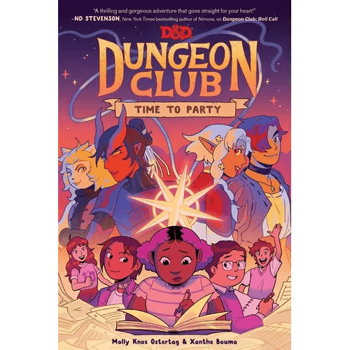 Dungeons & Dragons: Dungeon Club: Time to Party: A Graphic Novel - Hardcover - 
