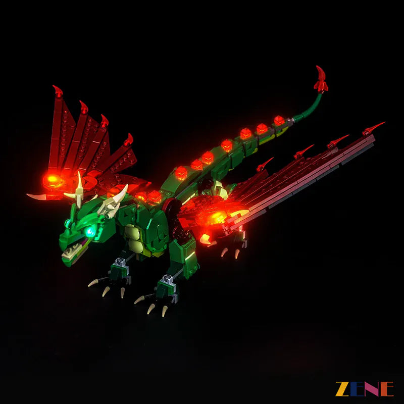 Light Kit for LEGO Medieval Dragon #31161