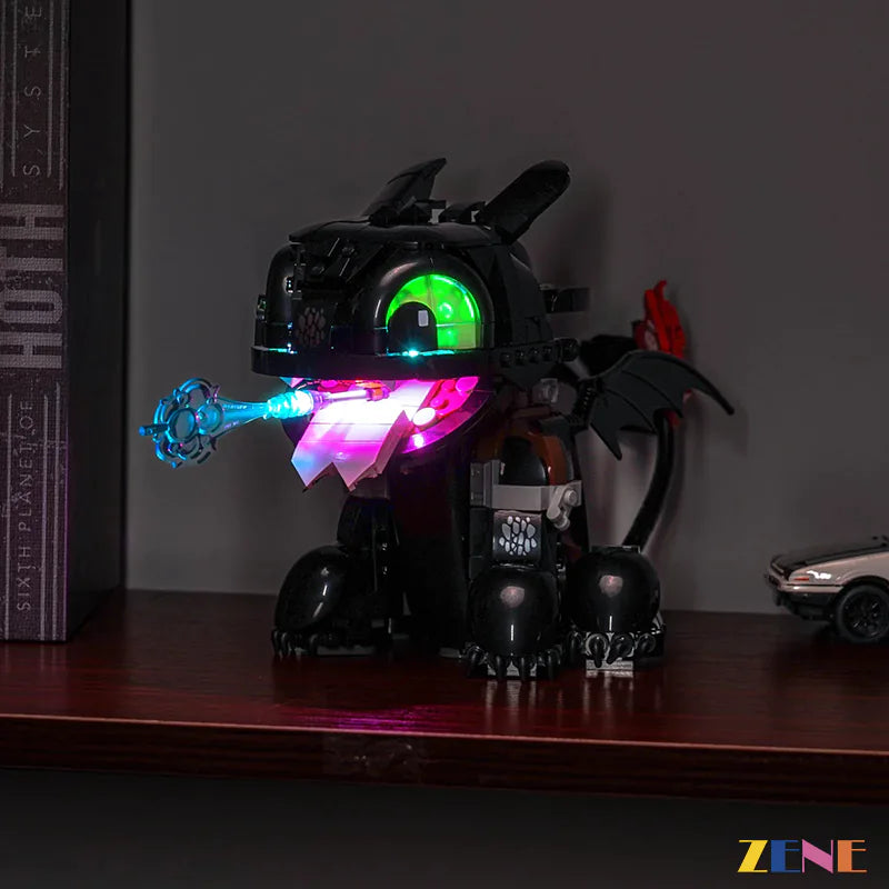 Light Kit for LEGO Dragon Toothless #10375