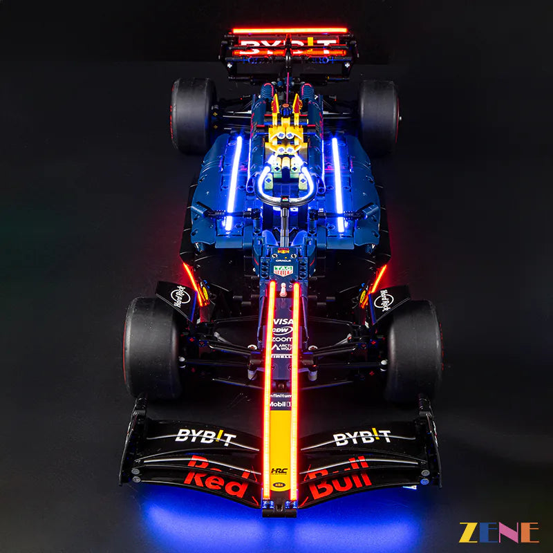 Light Kit for LEGO F1 Car Oracle Red Bull Racing RB20 #42206 (Ver.2)