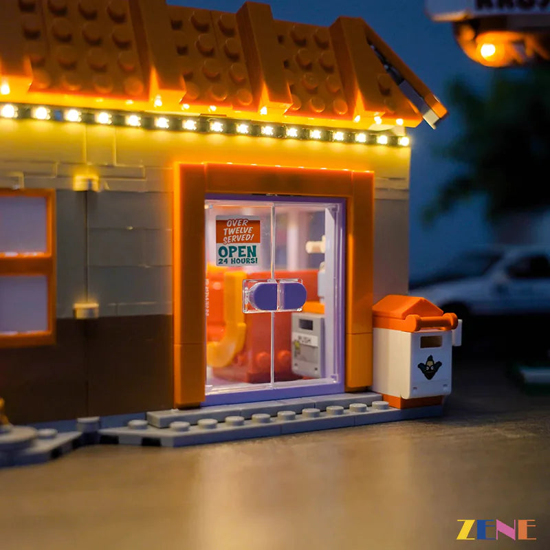 Light Kit for LEGO The Krusty Burger Simpsons #10352