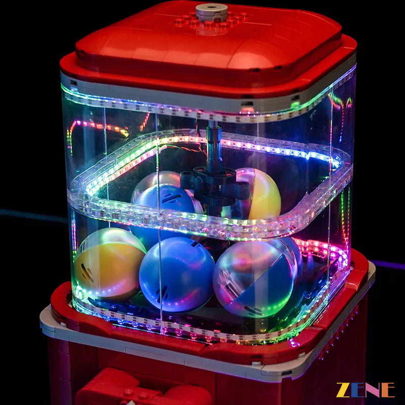 Light Kit for LEGO Minifigure Vending Machine #21358 (Multi Color)
