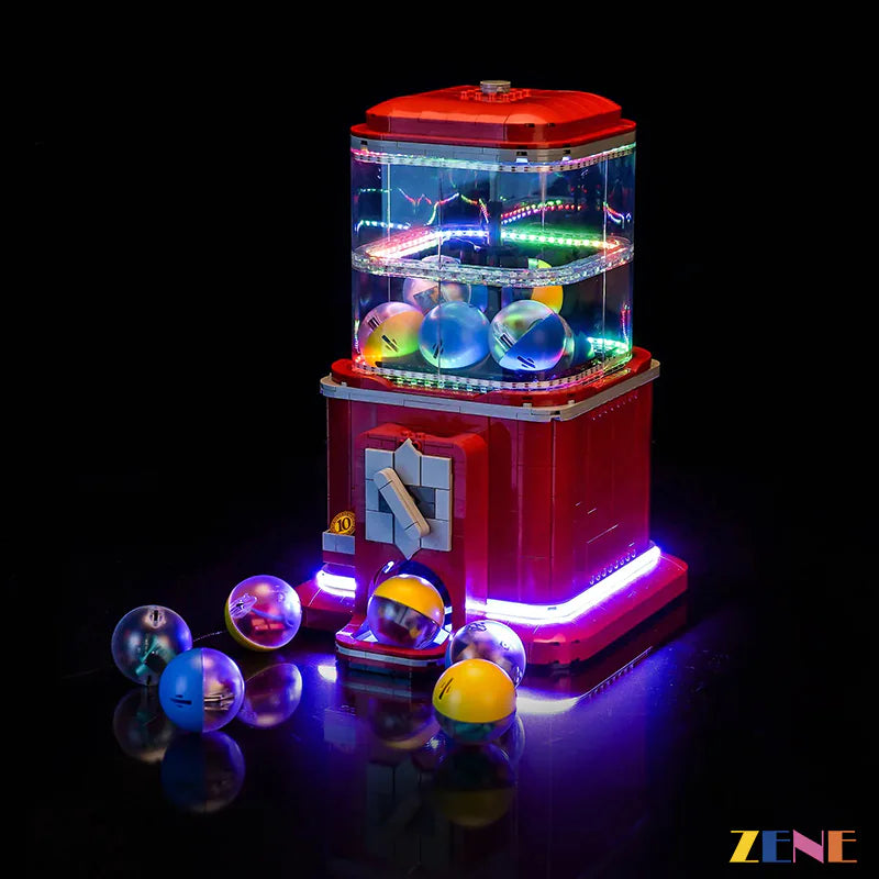 Light Kit for LEGO Minifigure Vending Machine #21358 (Multi Color)