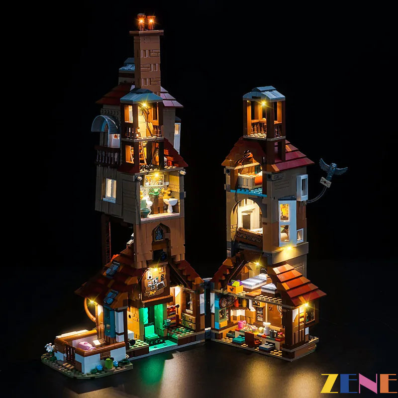 Light Kit for LEGO The Burrow Harry Potter #76437