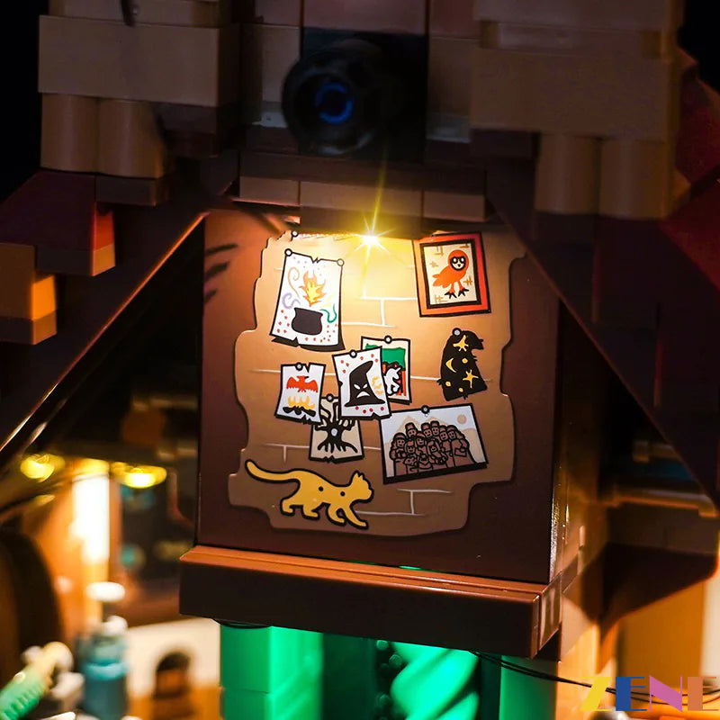 Light Kit for LEGO The Burrow Harry Potter #76437