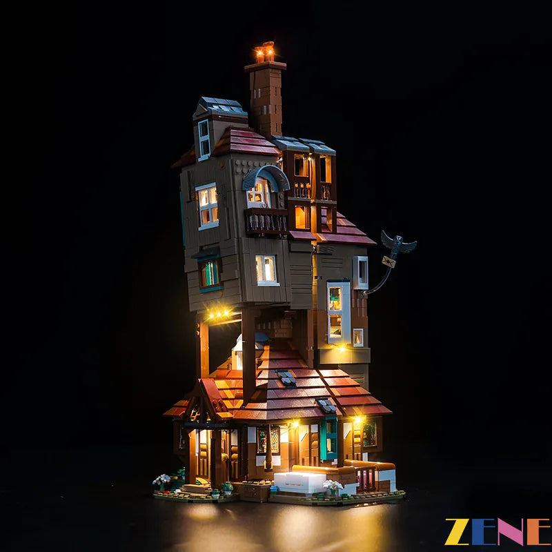 Light Kit for LEGO The Burrow Harry Potter #76437
