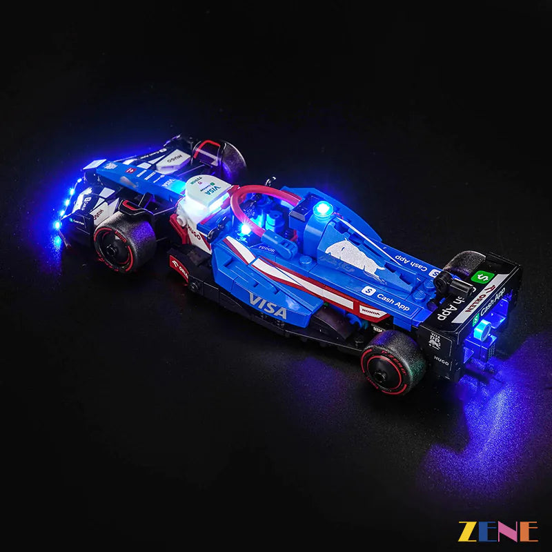 Light Kit for LEGO F1 Race Car Visa Cash App RB VCARB 01 #77246