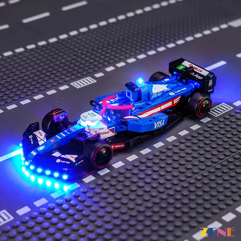 Light Kit for LEGO F1 Race Car Visa Cash App RB VCARB 01 #77246