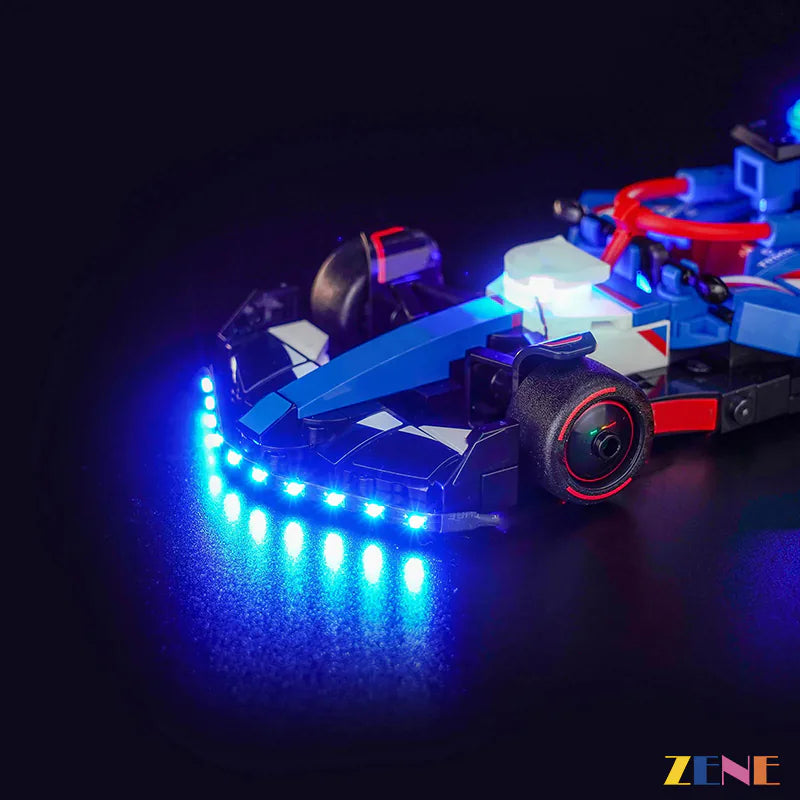 Light Kit for LEGO F1 Race Car Visa Cash App RB VCARB 01 #77246